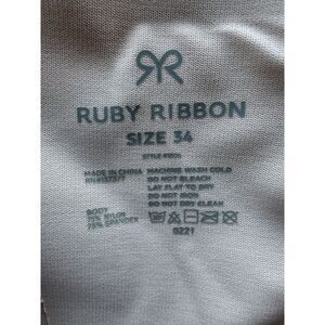 Ruby Ribbon Heritage Cami 1806 Nude Shaping Tank Built in Bra Wire Free Size 34